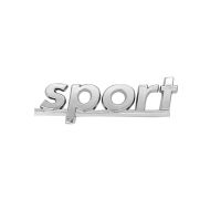 Αυτοκόλλητo Χρωμίου 3D ''Sport'' 11cm x 2.5cm 1 Τεμάχιο