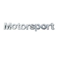 Αυτοκόλλητo Χρωμίου 3D ''Motorsport'' 14.8cm x 2cm 1 Τεμάχιο