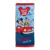 Μαξιλαράκι Ζώνης Ασφαλείας Mickey - Pluto ''Route 28'' Βελούδινο Μπλε-Κόκκινο 1 Τεμάχιο