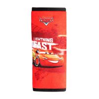 Μαξιλαράκι Ζώνης Ασφαλείας Cars ''Lightning Fast''  Βελούδινο Κόκκινο 1 Τεμάχιο