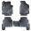 Πατάκια Σκαφάκια 3D Από Λάστιχο TPE Για Kia Sorento 09-15 Rizline 4 Τεμάχια Μαύρα