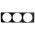 Βάση Για Όργανα Ταμπλό Τριπλή Radio 1 Din Σχήμα (3 x 52mm) PST-3 Prosport