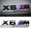 Σήμα Bmw X6 ///M Competition Αυτοκόλλητο 3D 17x4cm Μαύρο Πλαστικό 1 Τεμάχιο OEM