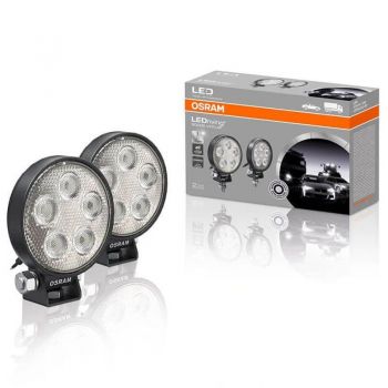 Προβολείς Εργασίας Set Osram Round VX70-SP 5 Led 12 / 24 Volt 20W LEDWL102-SP