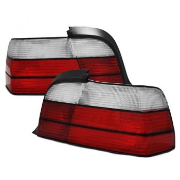 Πισινά Φανάρια Set Για Bmw 3 E36 Coupe/Cabrio 90-99 M3 Look Κόκκινο/Άσπρο Depo
