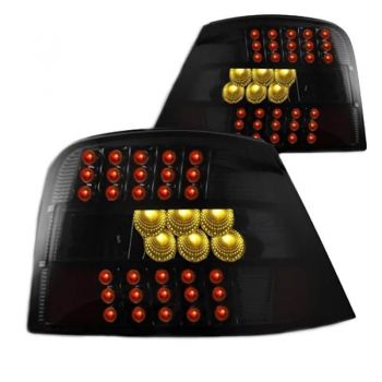 Πισινά Φανάρια Set Για Vw Golf IV (4) 97-03 Led Φιμέ Winjet