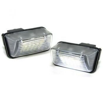 Led Φαναράκια Πινακίδας Για Peugeot 206,207,306,307,308, 406,407,5008,Partner / Citroen C3,C4,C5,Berlingo,Saxo,Xsara 2 Τεμάχια