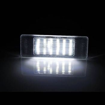 Led Φαναράκια Πινακίδας Για Peugeot 106,1007,207,3008,307, 308,406,407,508,4008,5008 / Citroen C2,C3,C4,C5,C6,DS3 2 Τεμάχια