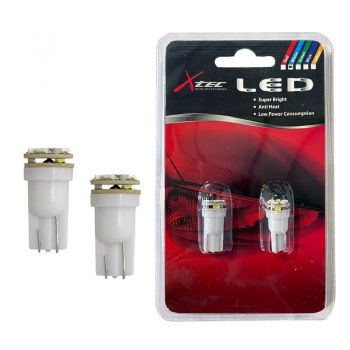 Λάμπες Led T10 9S 12volt White 6000k X-Tec 2 Τεμάχια