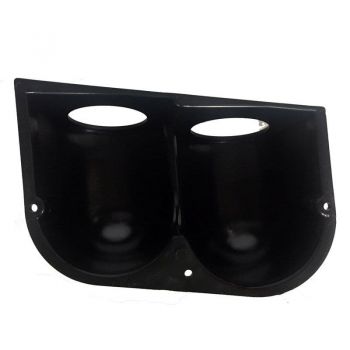 Βάση Για Όργανα Ταμπλό Διπλή (2 x 52mm) Μαύρη Auto Gauge