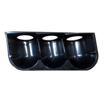 Βάση Για Όργανα Ταμπλό Τριπλή (3 x 52mm) Μαύρη Auto Gauge