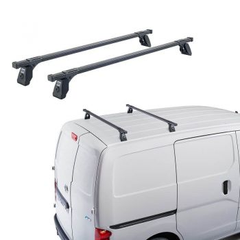 Μπάρες Οροφής Σιδερένιες CRUZ Cargo Spro-105cm 922-005 Σετ Με Πόδια Για Seat Inca 95-97 / VW Caddy 95-97 Με Τρύπες Στην Οροφή 2 Τεμάχια