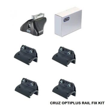 Πόδια / Άκρα Για Μπάρες Οροφής CRUZ Optiplus Rail FIX 936-558 Για Bmw 5 F11 Touring 10-17 Με Ενσωματωμένο Railing Σετ 4 Τεμάχια