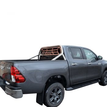 ROLL-BAR ΕΡΓΟΣΤΑΣΙΑΚΟΥ ΤΥΠΟΥ ΜΕ ΑΨΙΔΑ RB 416+APS 96 TOYOTA HILUX REVO 2016+&amp;HILUX 2021+