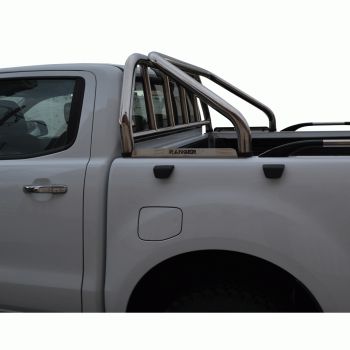 ROLL-BAR ΜΕ ΑΨΙΔΑ RB 407+APS 95 FORD RANGER T6 2012+ , T7 2017+ &amp; T8 2020+