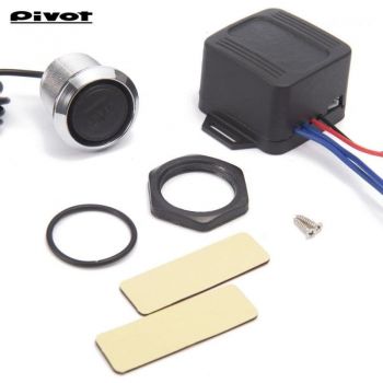 Κιτ Εκκίνησης Engine Start / Stop Pivot Illumi Starter 12V Led Κόκκινο