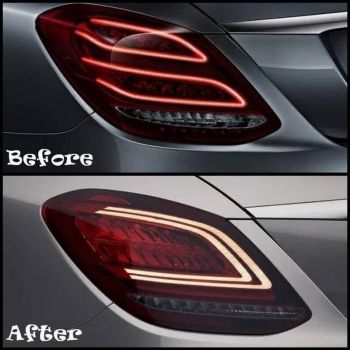 Πισινά Φανάρια Set Για Mercedes-Benz C-Class W205 14-18 Full Led Bar Facelift Look Carner