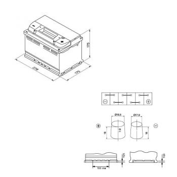 Μπαταρία Αυτοκινήτου 72Ah Δεξιά Bosch 680Α (ΕΝ) S4007