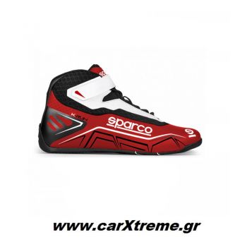 Sparco K-Run Αγωνιστικά Παπούτσια Kart 001271RSBI Κόκκινο/Λευκό