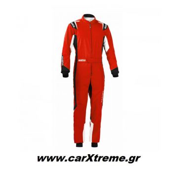 Sparco Φόρμα Kart Thunder Youth 002342BRSNR Κόκκινο/Μαύρο