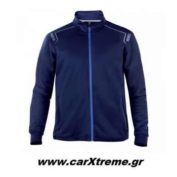 Sparco Phoenix Full Zip Sweatshirt 02406BM Μπλε