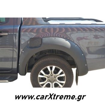 Διακοσμητική τάπα βενζίνης μαύρο ματ Ford Ranger T7 2017+& T8 2020+