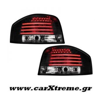 Φανάρι Πίσω Led Μαύρο Audi A3 8P 03+