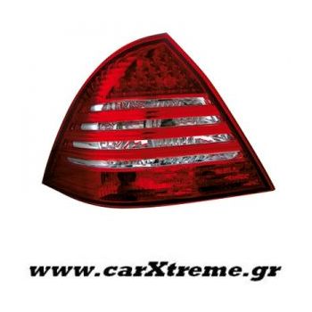 Φανάρι Πίσω Red Crystal Led Mercedes Benz W203 C Class 00-04