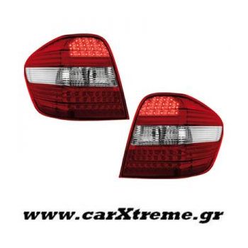 Φανάρι Πίσω Red Crystal Led Mercedes Benz M Class 05+