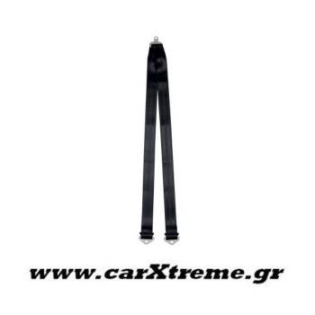 Crutch Straps Μαύρα Τύπου V για Ζώνες Ασφαλείας Sparco