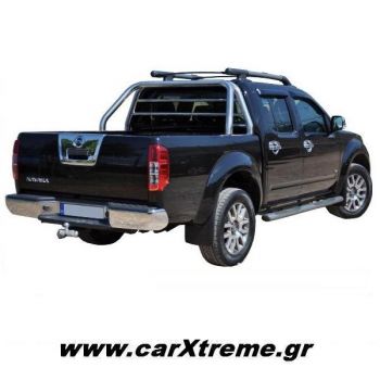 Roll Bar για Nissan Navara D40 με Σωληνωτή Σχάρα