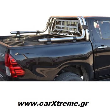 Roll Bar Διπλό Αψίδα με Κουπαστές για Toyota Hilux Revo 2016+