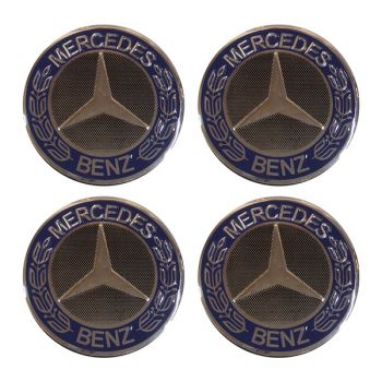 Καπάκια Ζαντών Χρωμίου Mercedes