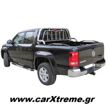 VW AMAROK - Roll bar 406 Inox-095 Inox