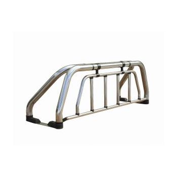 TOYOTA HI.LUX '97>'02/ '05 -  Roll bar 407 Inox-095 Inox