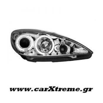 Φανάρι Εμπρός Chrome Peugeot 307 01 04 05